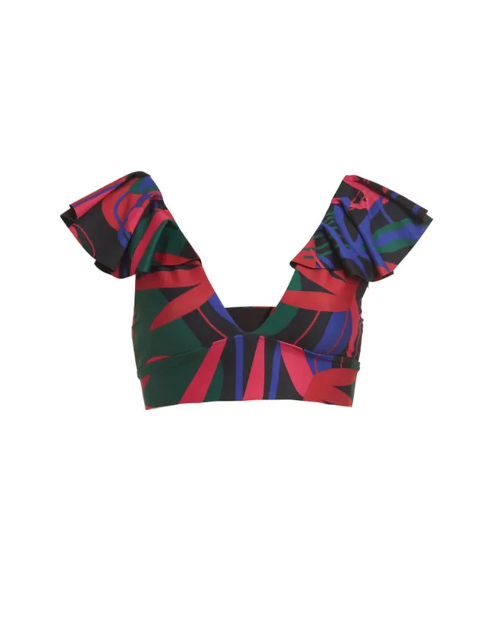 Active Women PatBO RIO PRINT FLY AWAY BRA FINAL SALE