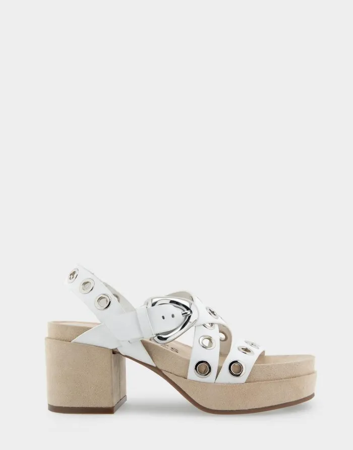 Aerosoles Comfortable Women039s Grommeted Strappy Molded Footbed Platform Sandal In White Leather White Leather Women Platforms Aerosoles Comfortable Women039s Grommeted Strappy Molded Footbed Platform Sandal In White Leather White Leather Women Platforms