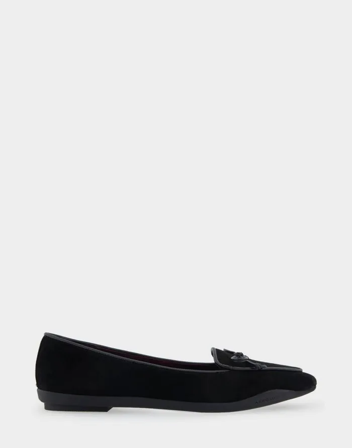 Aerosoles Comfortable Women039s Point Toe Flat In Black Genuine Suede Black Genuine Suede Women Ballet Aerosoles Comfortable Women039s Point Toe Flat In Black Genuine Suede Black Genuine Suede Women Ballet