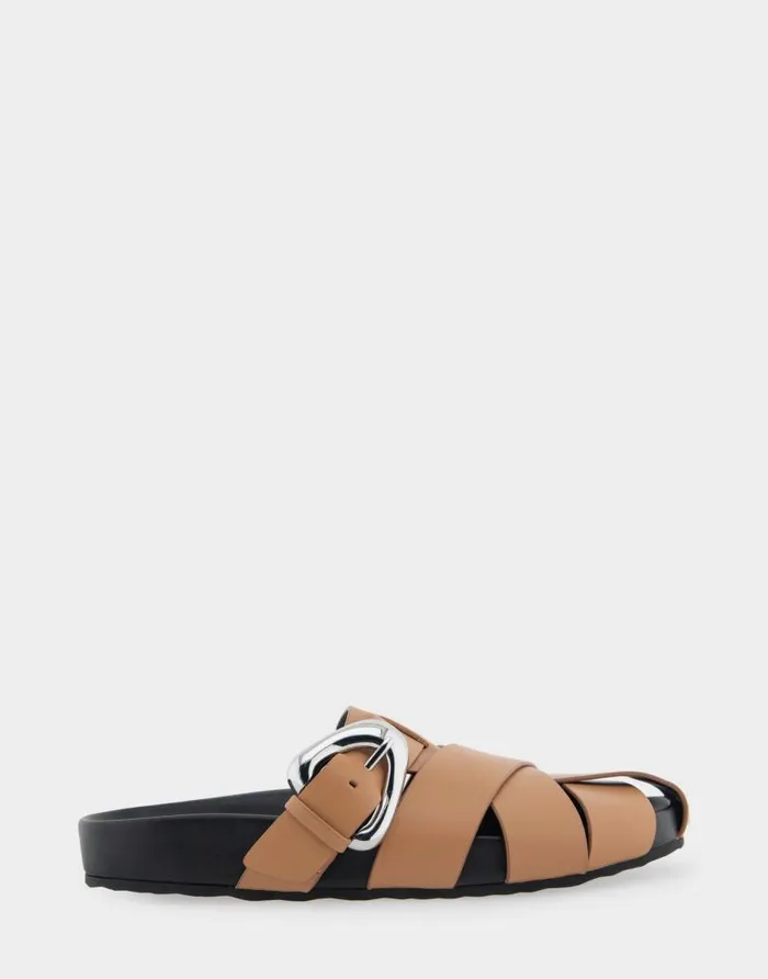 Aerosoles Comfortable Women039s Woven Fisherman Footbed Slip On In Doe Leather Doe Leather Women Clogs and Mules Aerosoles Comfortable Women039s Woven Fisherman Footbed Slip On In Doe Leather Doe Leather Women Clogs and Mules