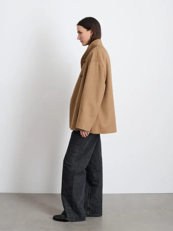 Alex Mill Jackets Outerwear Women Sophia Coat In Wool Camel