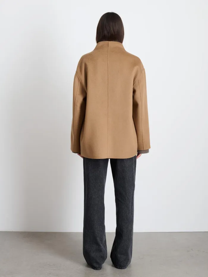 Alex Mill Jackets Outerwear Women Sophia Coat In Wool Camel