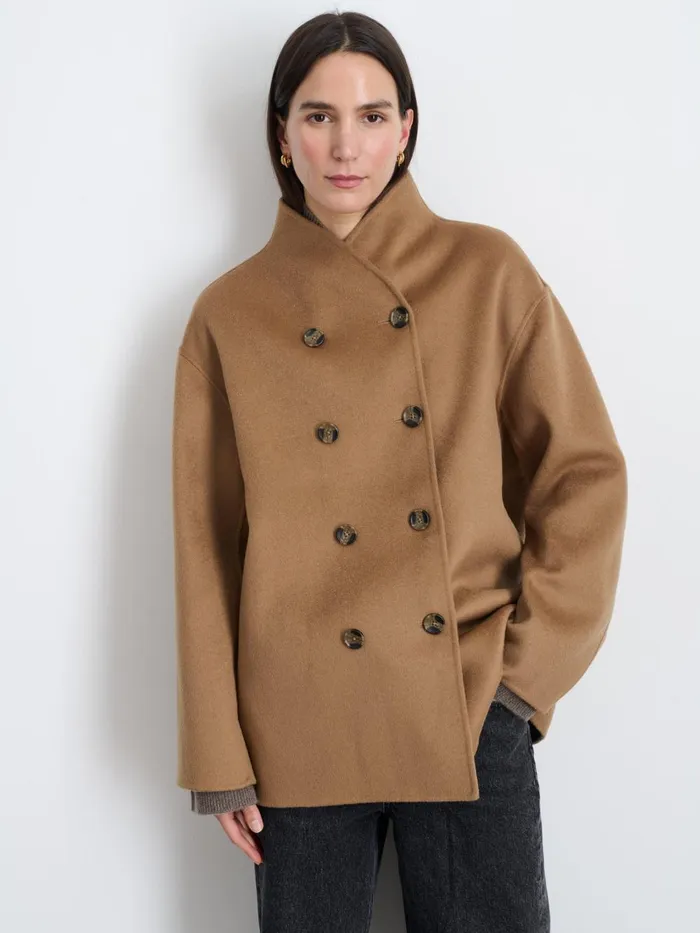 Alex Mill Jackets Outerwear Women Sophia Coat In Wool Camel
