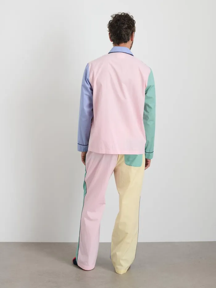 Alex Mill Pajamas Slippers Men P039jimmies Sleep Pant In Colorblock