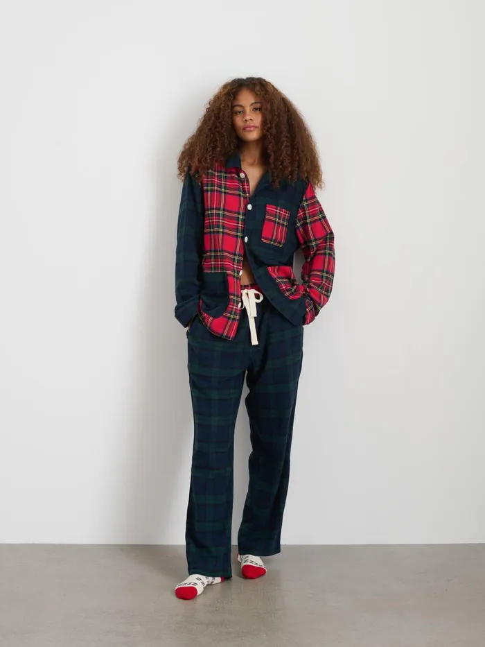 Alex Mill Pajamas Slippers Women P039jimmies Sleep Shirt In Flannel
