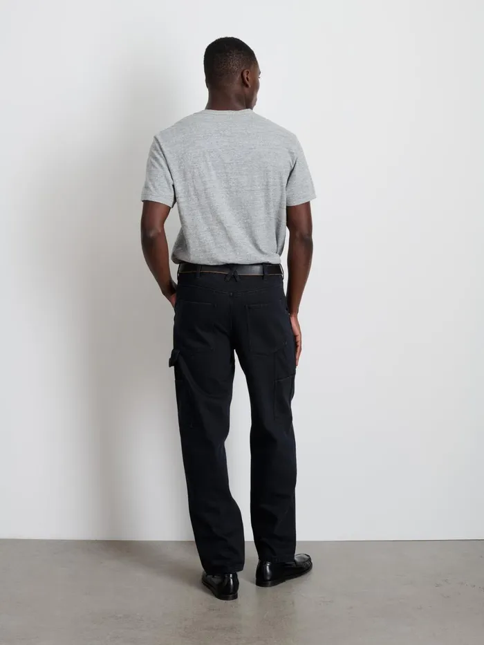 Alex Mill Pants Men Painter Pant In Recycled Denim Washed Black