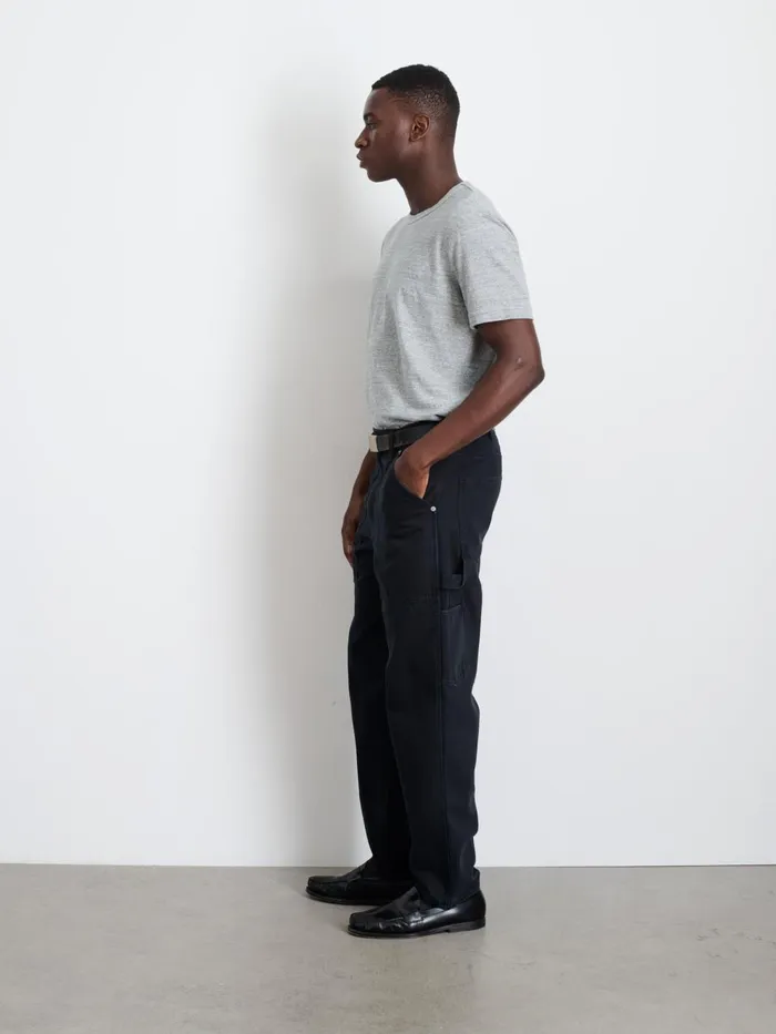 Alex Mill Pants Men Painter Pant In Recycled Denim Washed Black