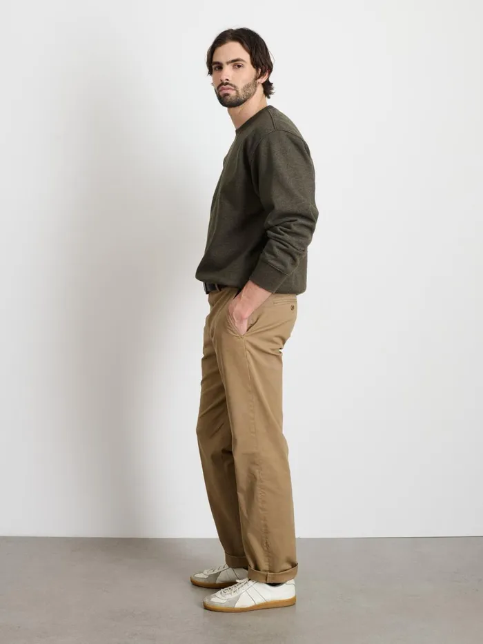Alex Mill Pants Men Slim Trouser In Chino Field Khaki