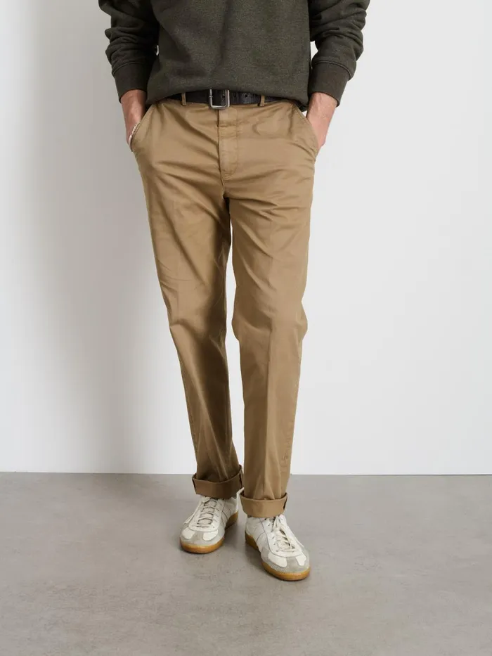 Alex Mill Pants Men Slim Trouser In Chino Field Khaki