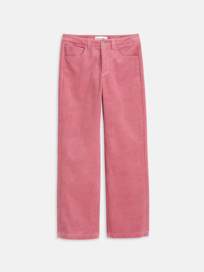 Alex Mill Set Dressing Women Camden Pant In Corduroy Dusty Rose