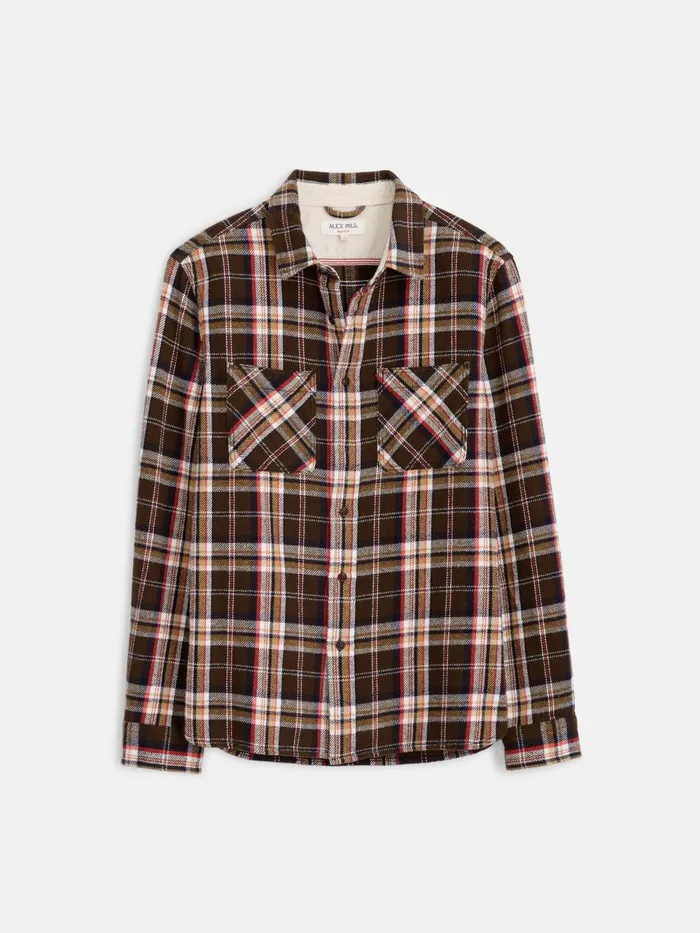 Alex Mill Shirts Men Chore Shirt In Vintage Wash Flannel