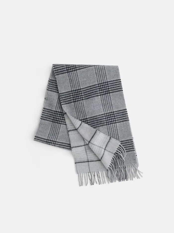 Alex Mill Women Joshua Ellis Reversible Windowpane Scarf