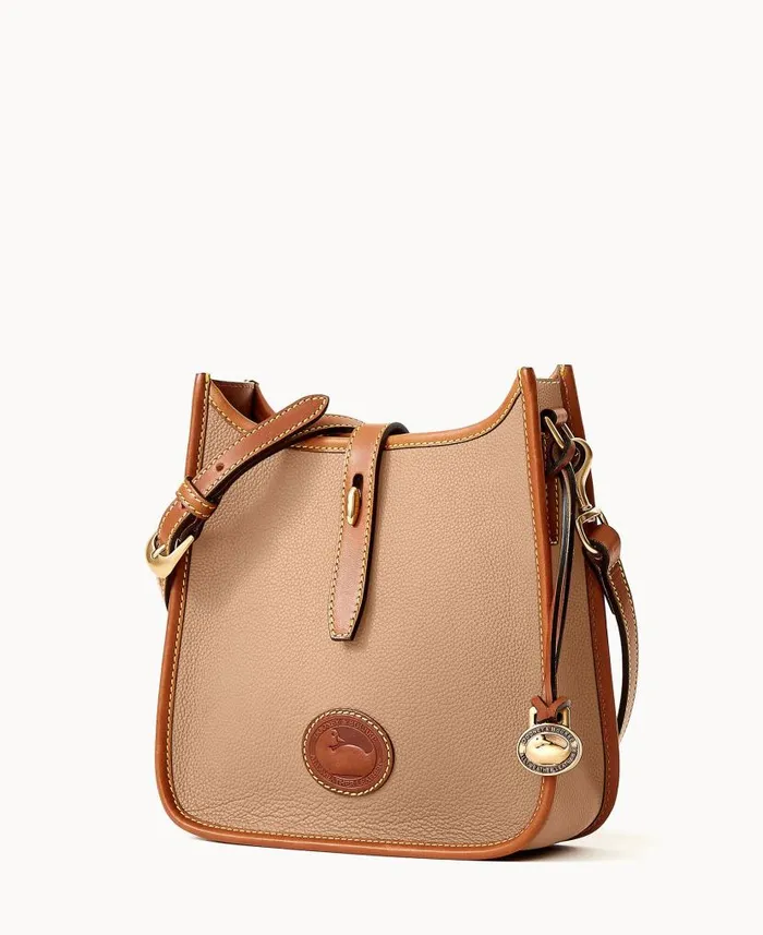 All Weather Leather 30 Crossbody 22 Taupe Woman Dooney and Bourke Crossbodies All Weather Leather 30 Crossbody 22 Taupe Woman Dooney and Bourke Crossbodies