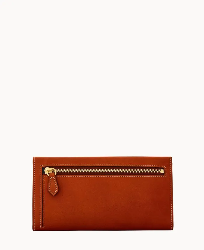 Alto Slim Continental Saddle ManWoman Dooney and Bourke Wallets Alto Slim Continental Saddle ManWoman Dooney and Bourke Wallets