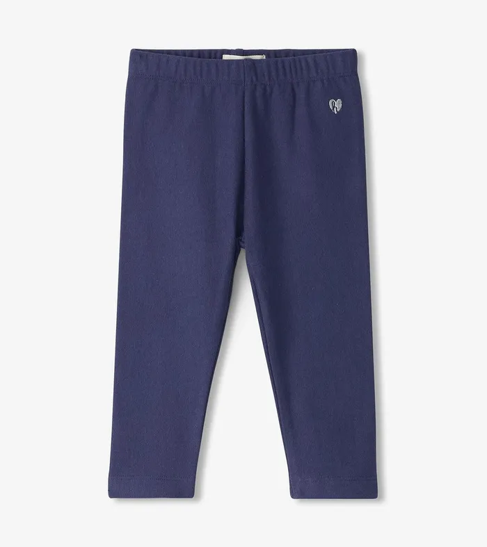 Baby Girls Navy Cozy Leggings Hatley