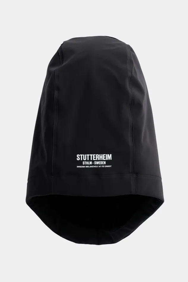 Balaclava Women Stutterheim Rain Balaclava Matte Black