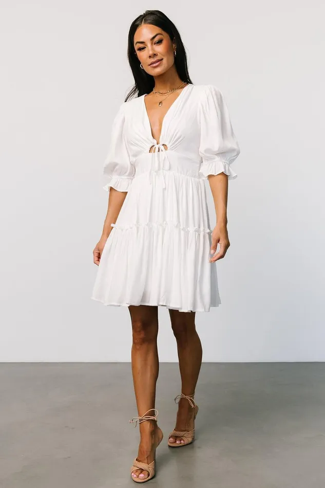 Baltic Born Bridal Women Gisela Short Dress Off White
