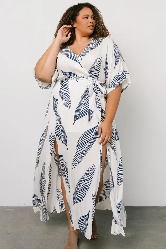 Baltic Born Bump Friendly Women Corinth Maxi Dress Navy Print Baltic Born Bump Friendly Women Corinth Maxi Dress Navy Print
