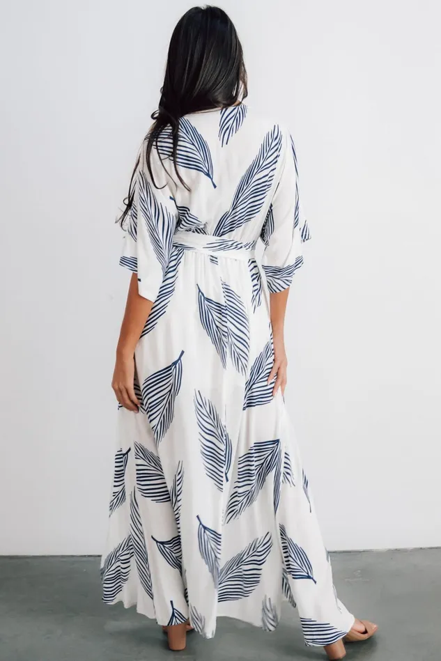 Baltic Born Bump Friendly Women Corinth Maxi Dress Navy Print Baltic Born Bump Friendly Women Corinth Maxi Dress Navy Print