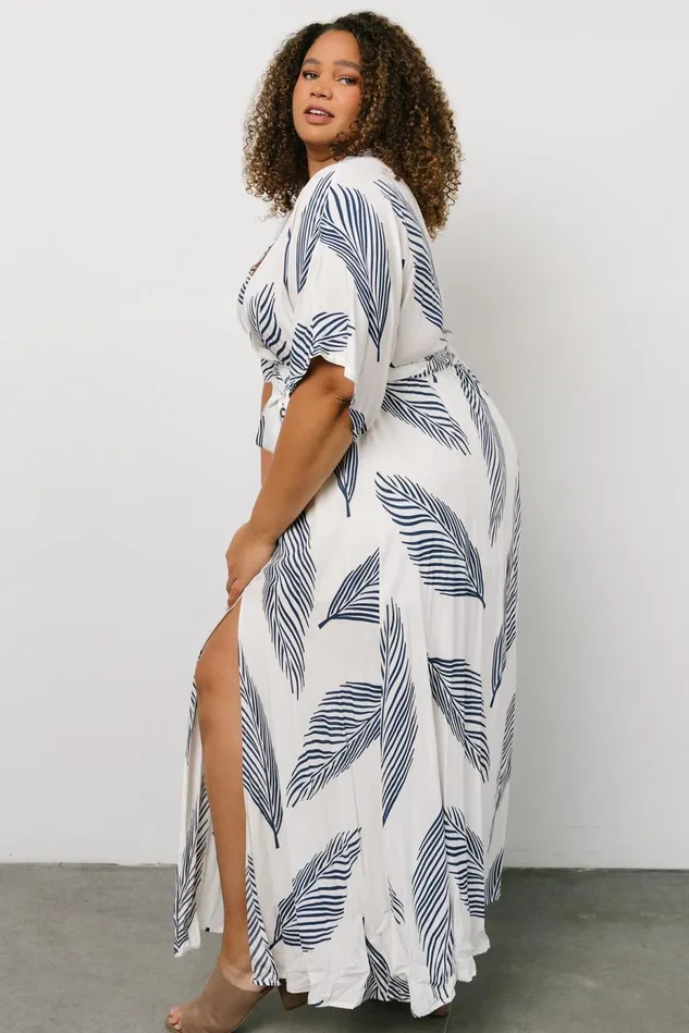 Baltic Born Bump Friendly Women Corinth Maxi Dress Navy Print Baltic Born Bump Friendly Women Corinth Maxi Dress Navy Print