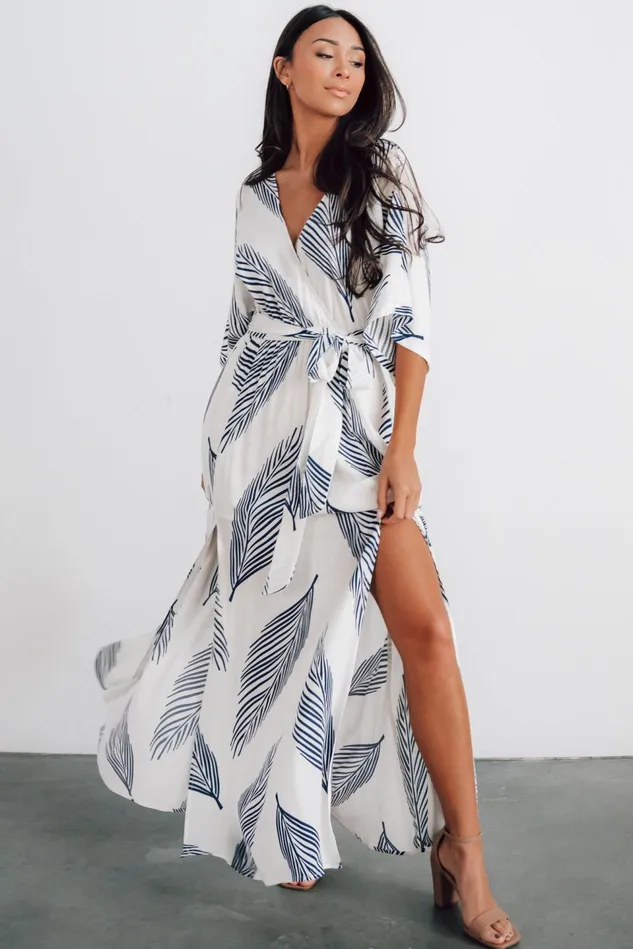 Baltic Born Bump Friendly Women Corinth Maxi Dress Navy Print Baltic Born Bump Friendly Women Corinth Maxi Dress Navy Print