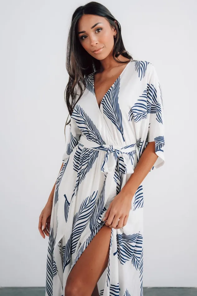 Baltic Born Bump Friendly Women Corinth Maxi Dress Navy Print Baltic Born Bump Friendly Women Corinth Maxi Dress Navy Print