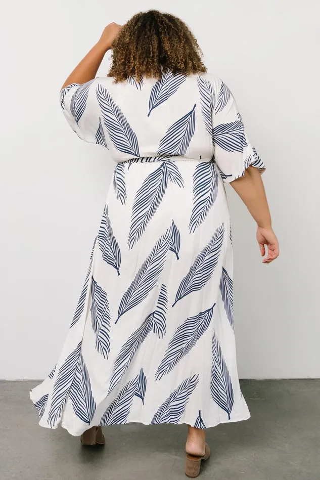 Baltic Born Bump Friendly Women Corinth Maxi Dress Navy Print Baltic Born Bump Friendly Women Corinth Maxi Dress Navy Print