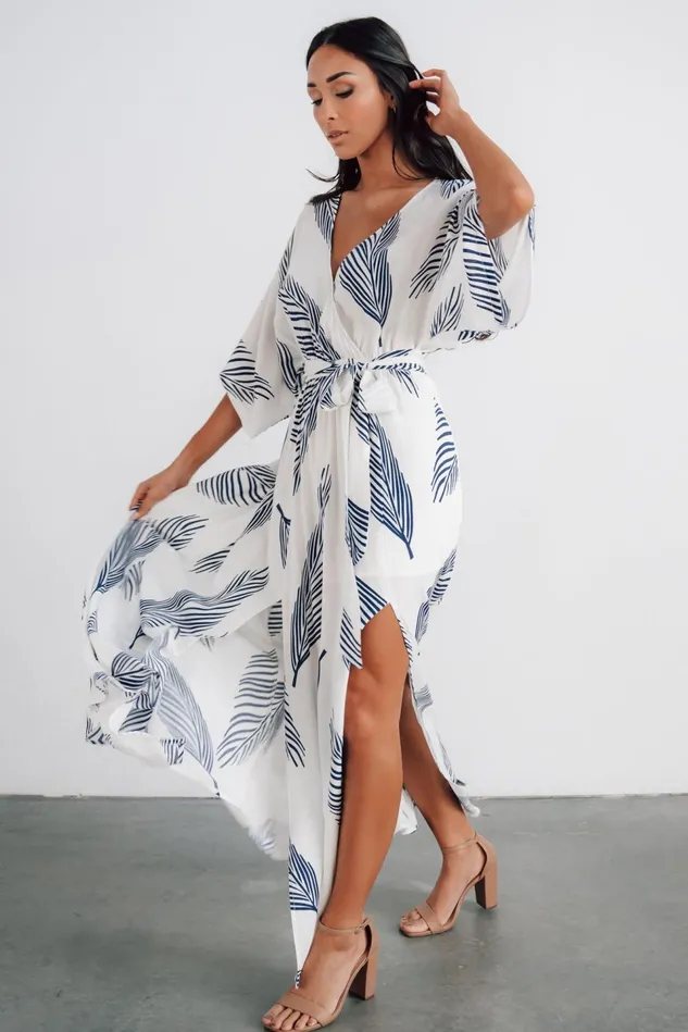 Baltic Born Bump Friendly Women Corinth Maxi Dress Navy Print Baltic Born Bump Friendly Women Corinth Maxi Dress Navy Print