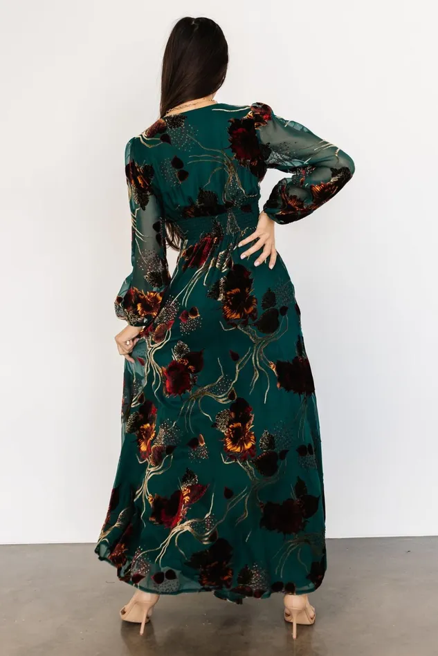 Baltic Born Bump Friendly Women Mikla Maxi Dress Jade Multi Baltic Born Bump Friendly Women Mikla Maxi Dress Jade Multi
