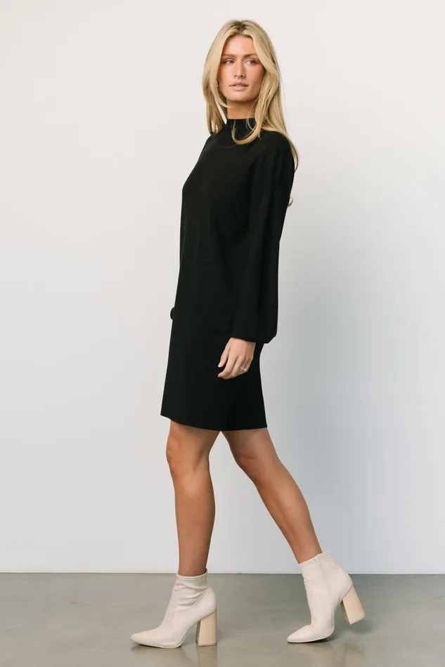 Baltic Born Sweaters Women Jennings Sweater Dress Black Baltic Born Sweaters Women Jennings Sweater Dress Black