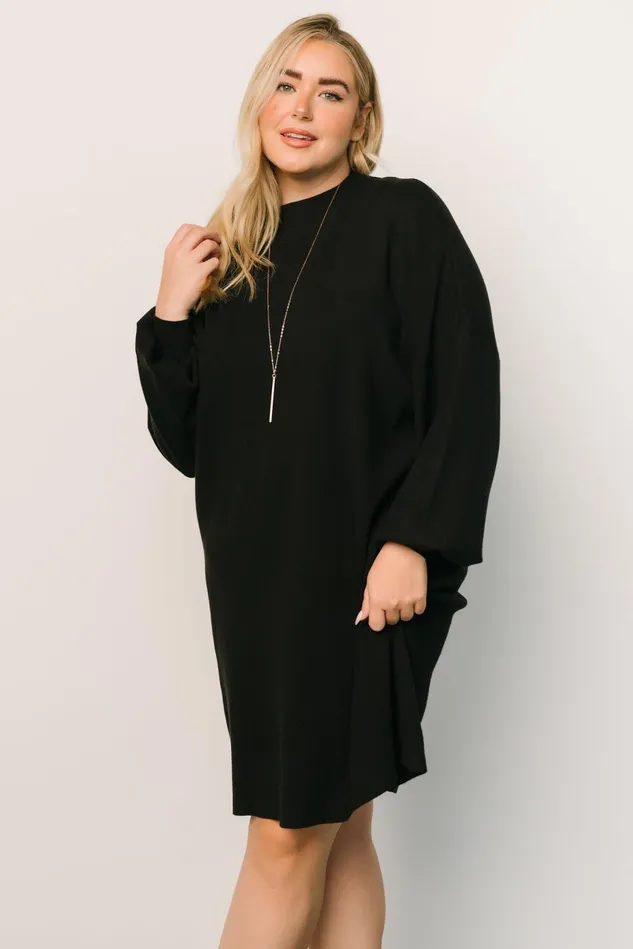 Baltic Born Sweaters Women Jennings Sweater Dress Black Baltic Born Sweaters Women Jennings Sweater Dress Black
