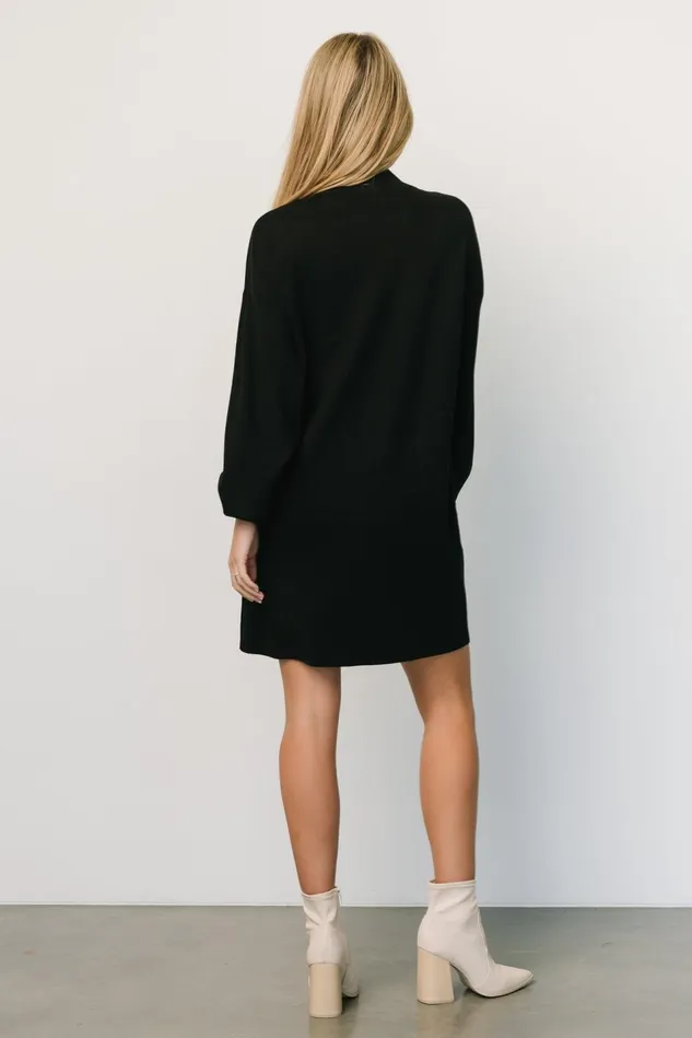 Baltic Born Sweaters Women Jennings Sweater Dress Black Baltic Born Sweaters Women Jennings Sweater Dress Black