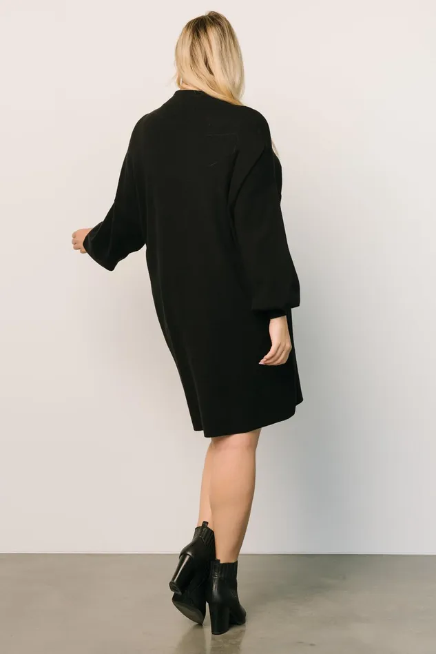 Baltic Born Sweaters Women Jennings Sweater Dress Black Baltic Born Sweaters Women Jennings Sweater Dress Black