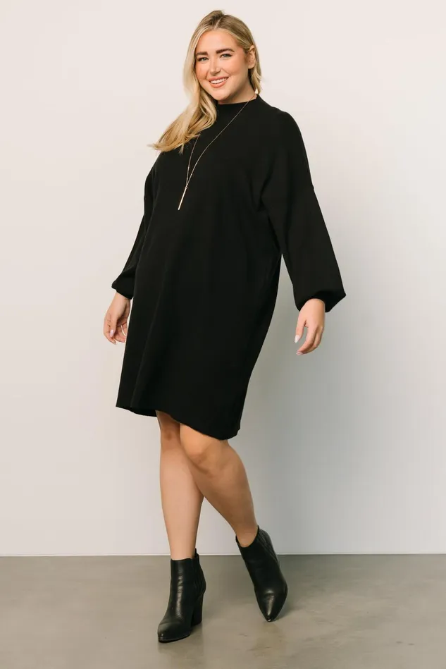 Baltic Born Sweaters Women Jennings Sweater Dress Black Baltic Born Sweaters Women Jennings Sweater Dress Black