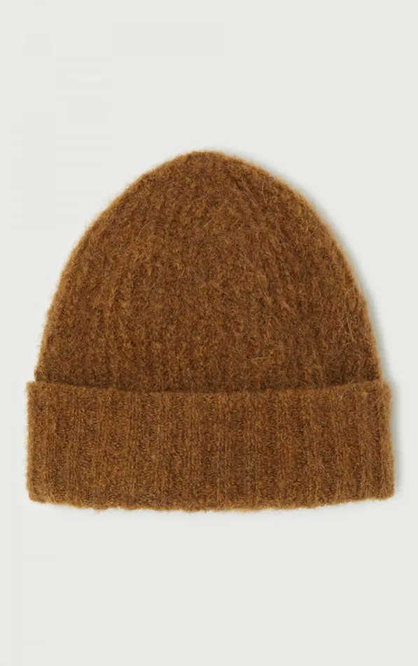 Beanie East Melange Black Brunette Kids American Vintage