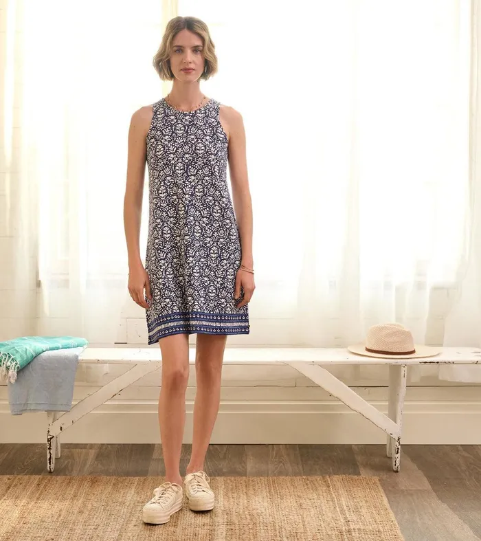 Bella Dress 8211 Floral Shibori Hatley