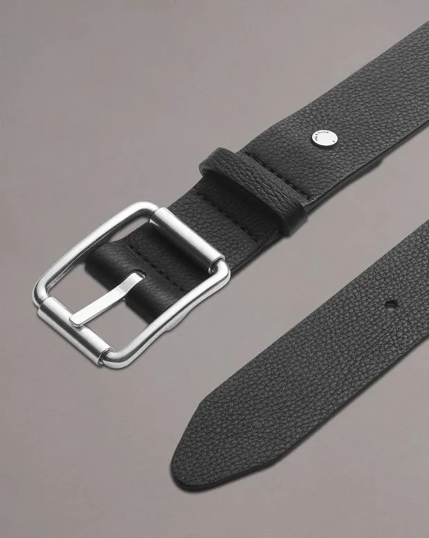Belts Men Rag and Bone Evan Leather Belt Black