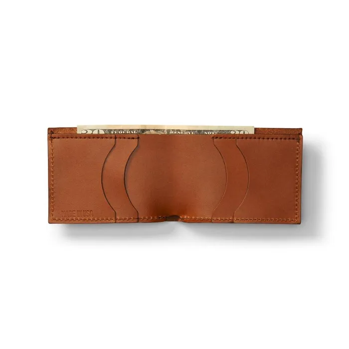 BiFold Wallet 45quot X 35quot 8211 Leather Latigo Accessories Danner Wallets