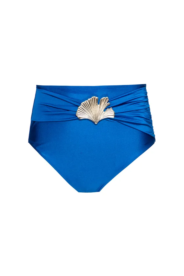 Bikinis Women PatBO Ocean Leaf Bikini Bottom FINAL SALE