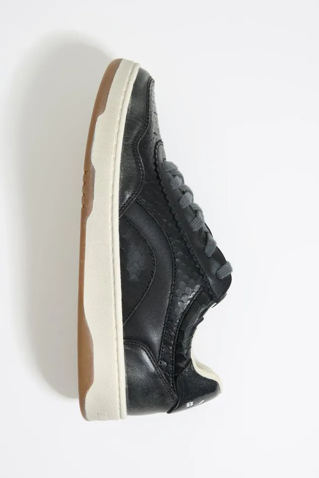 Black Snakeskin Textured Leather 13 57 Cupsole Sneaker Black Women Bimba Y Lola Sneakers Black Snakeskin Textured Leather 13 57 Cupsole Sneaker Black Women Bimba Y Lola Sneakers