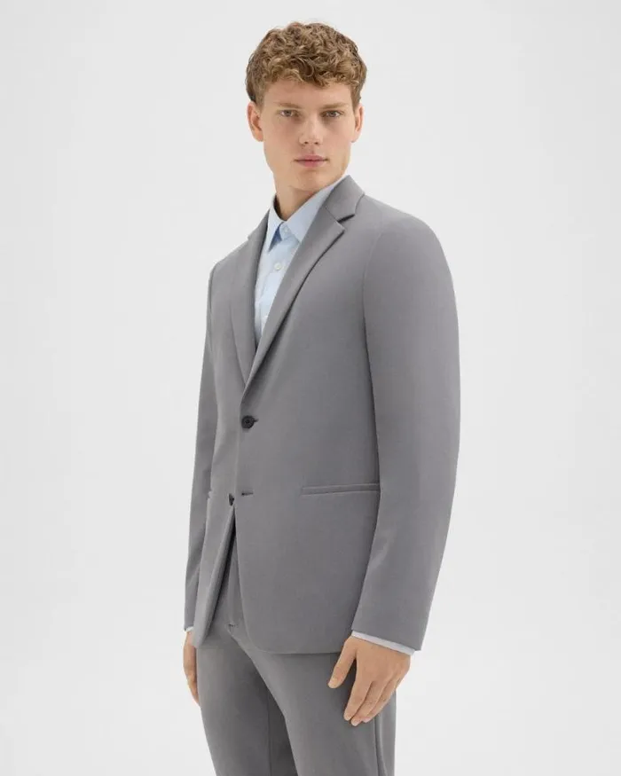 Blazers Jackets Men Theory Clinton Blazer In Precision Ponte Stone Blazers Jackets Men Theory Clinton Blazer In Precision Ponte Stone