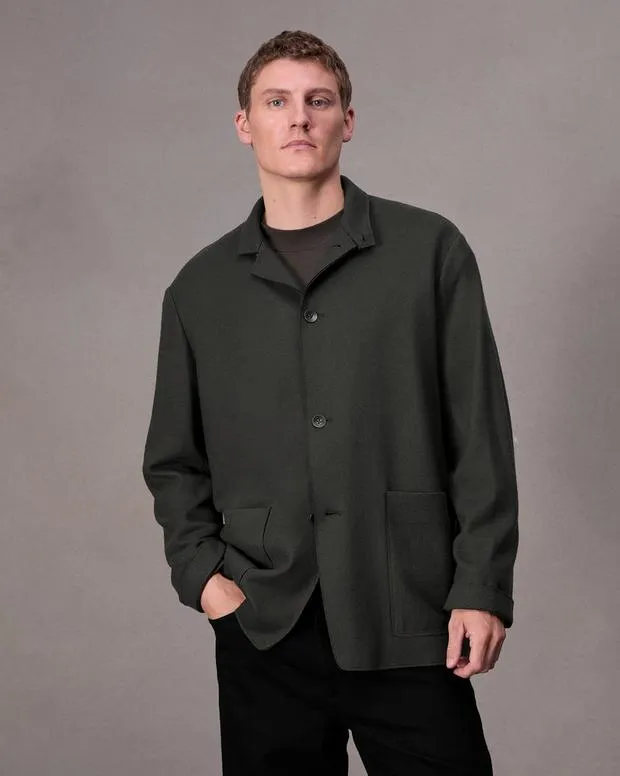 Blazers Men Rag and Bone Gramercy Wool Blazer Forest Green