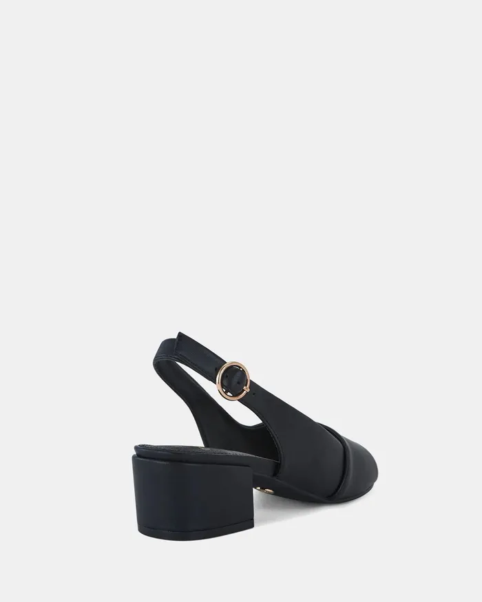 Block Heels URLANDO BLACK Low Heels NOVO Shoes Women