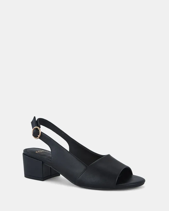 Block Heels URLANDO BLACK Low Heels NOVO Shoes Women