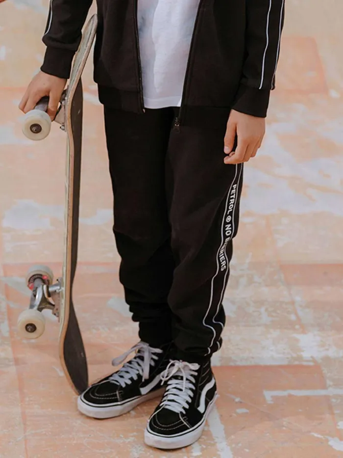 Boys Loungewear Petrol Industries Tracksuit Bottoms Black