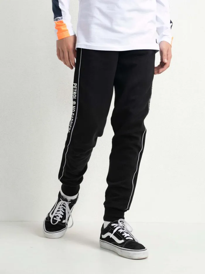 Boys Loungewear Petrol Industries Tracksuit Bottoms Black