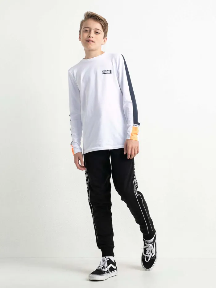 Boys Loungewear Petrol Industries Tracksuit Bottoms Black