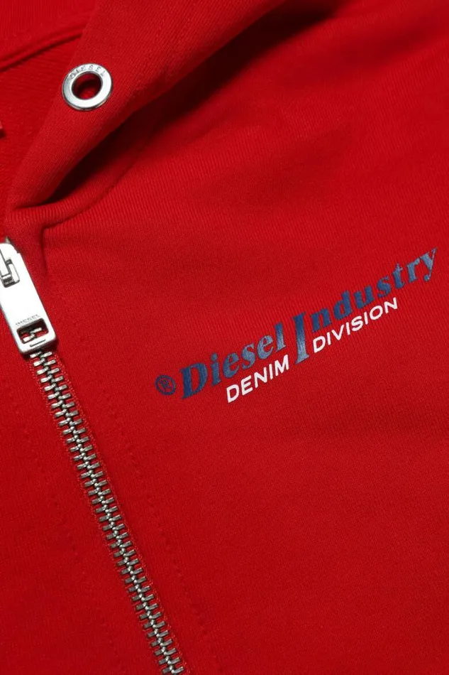Boys Sginnhoodzipind Over Red Diesel ReadyToWear Boys Sginnhoodzipind Over Red Diesel ReadyToWear