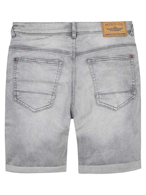 Boys Shorts Petrol Industries Jackson Denim Shorts Dusty Silver