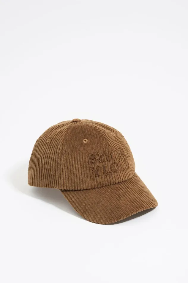 Brown Corduroy Cap Brown Women Bimba Y Lola Hats And Caps Brown Corduroy Cap Brown Women Bimba Y Lola Hats And Caps